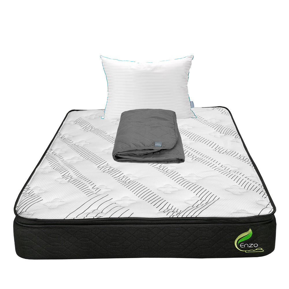 Colchón Enzo con Ropa de Cama