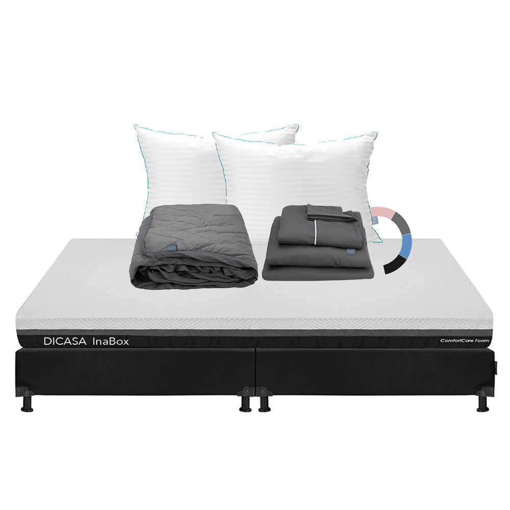 Colchón Restonic InaBox con Box con Ropa de Cama