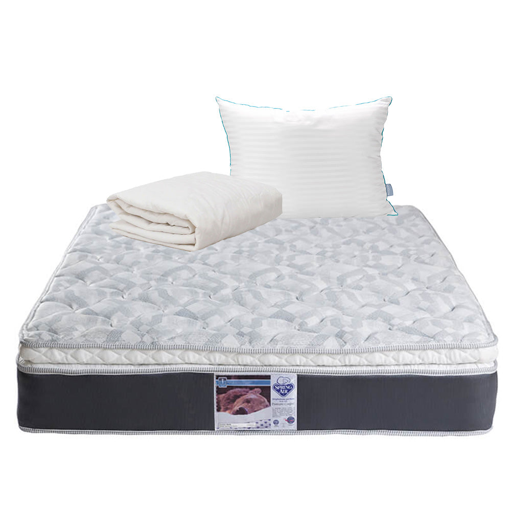 Colchón Spring Air Marte con Ropa de Cama