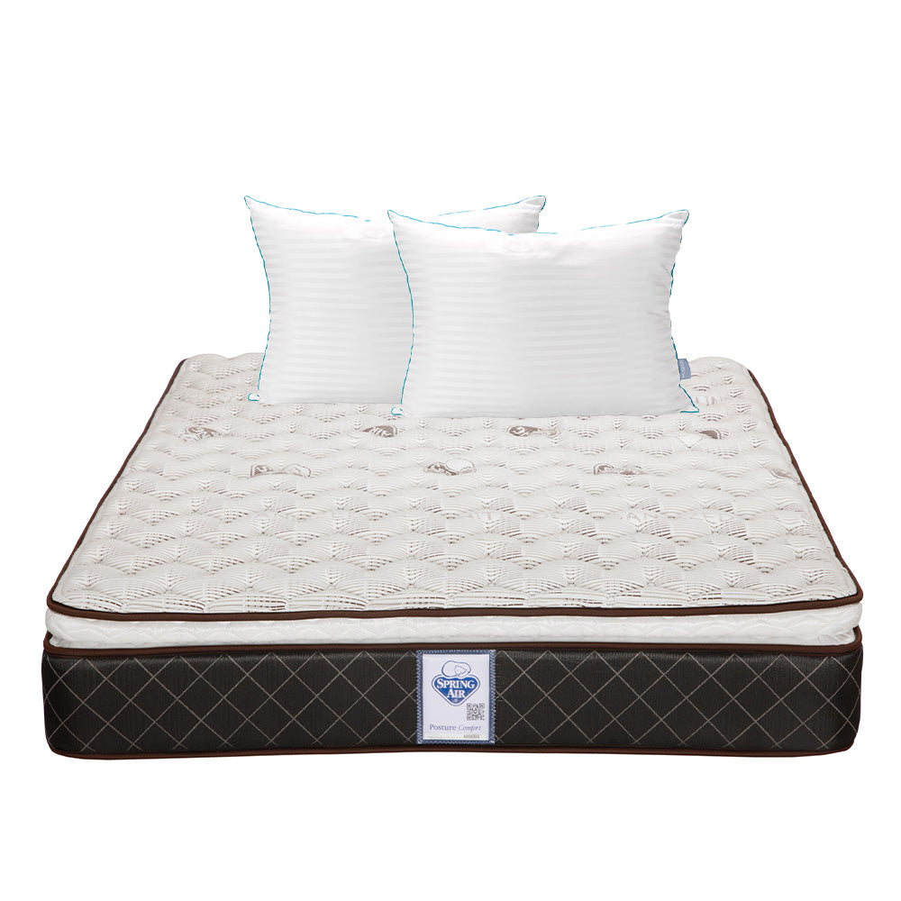 Colchón Spring Air Minesota con Ropa de Cama