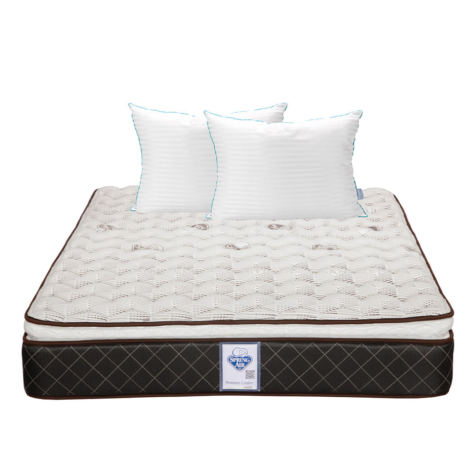 Colchón Spring Air Minesota con Ropa de Cama