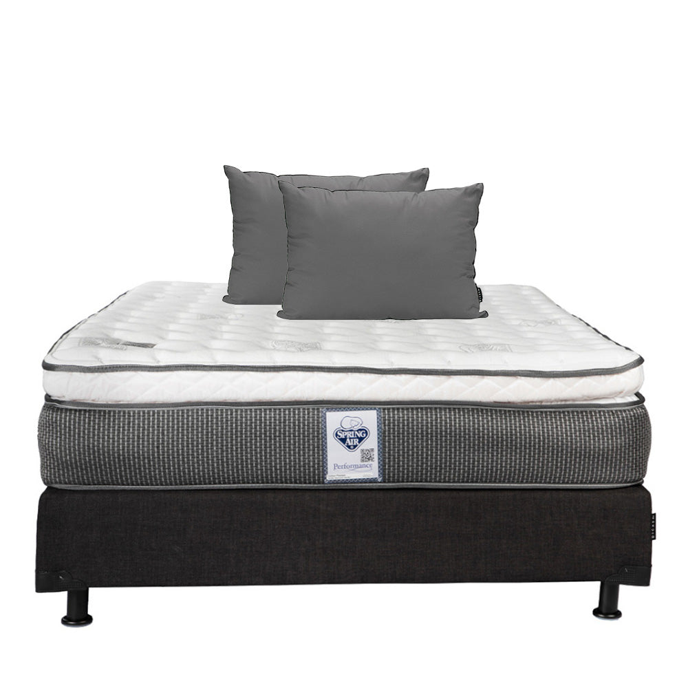 Colchón Spring Air Phantom con Box con Ropa de Cama