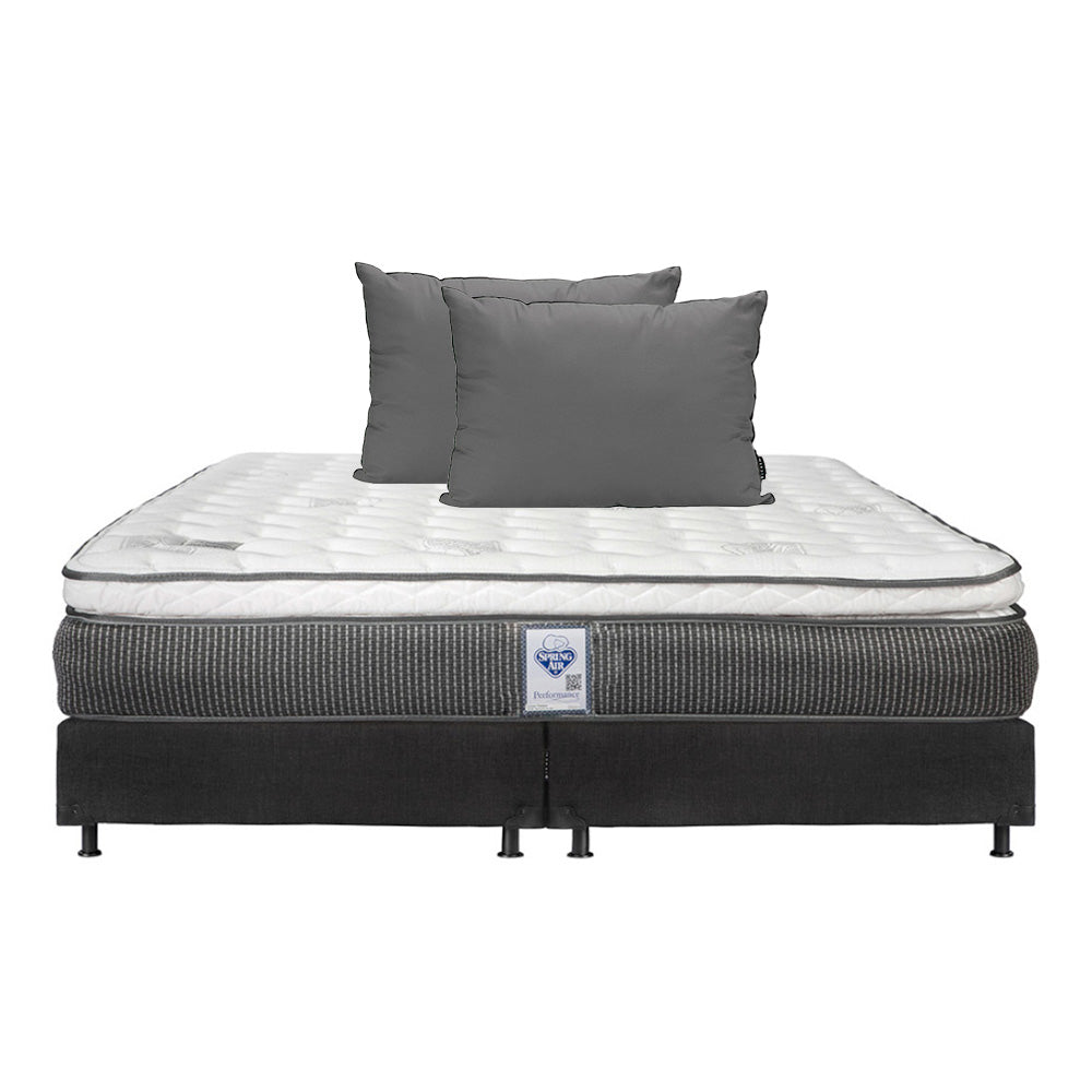 Colchón Spring Air Phantom con Box con Ropa de Cama