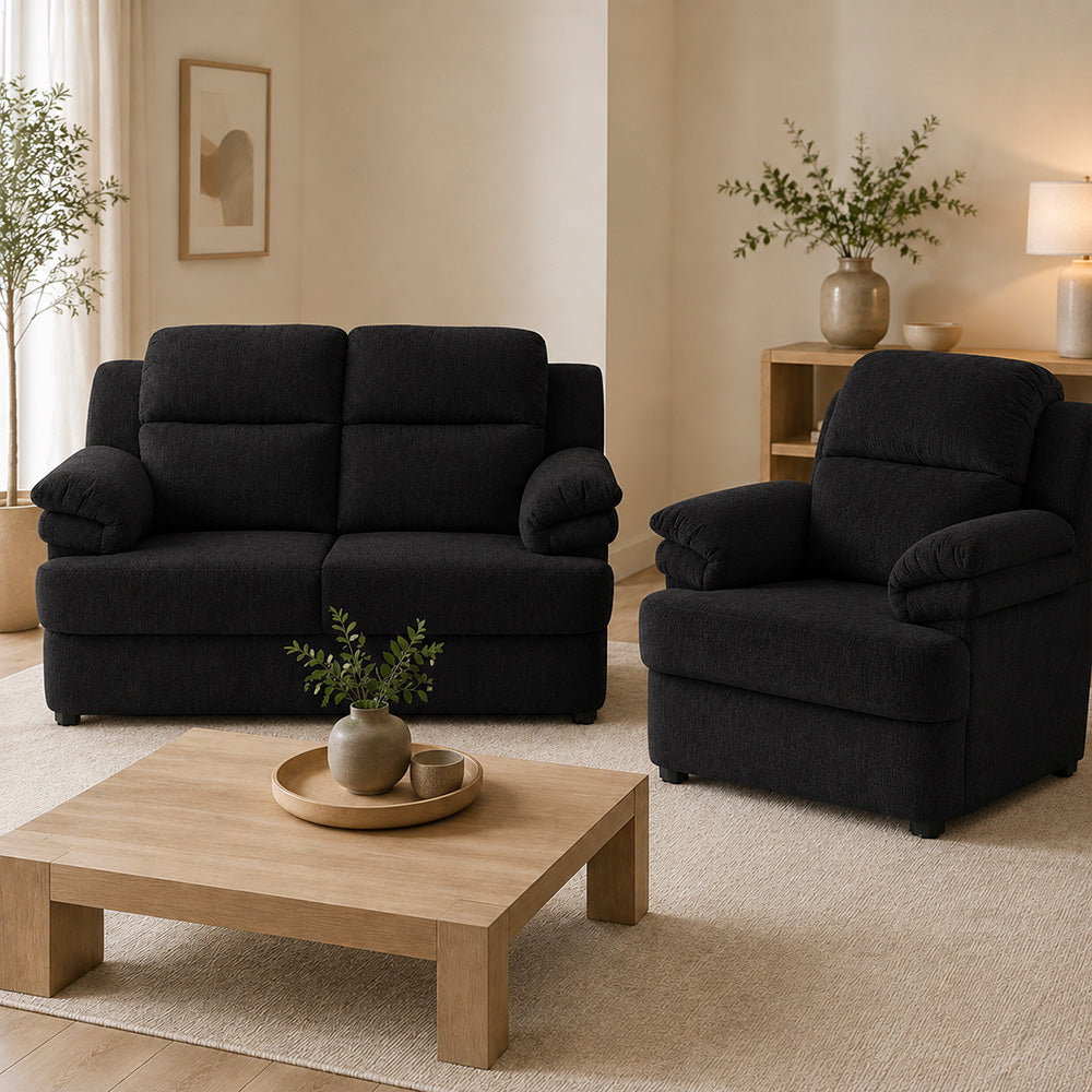 Sala Kendra con Love Seat y Sillón