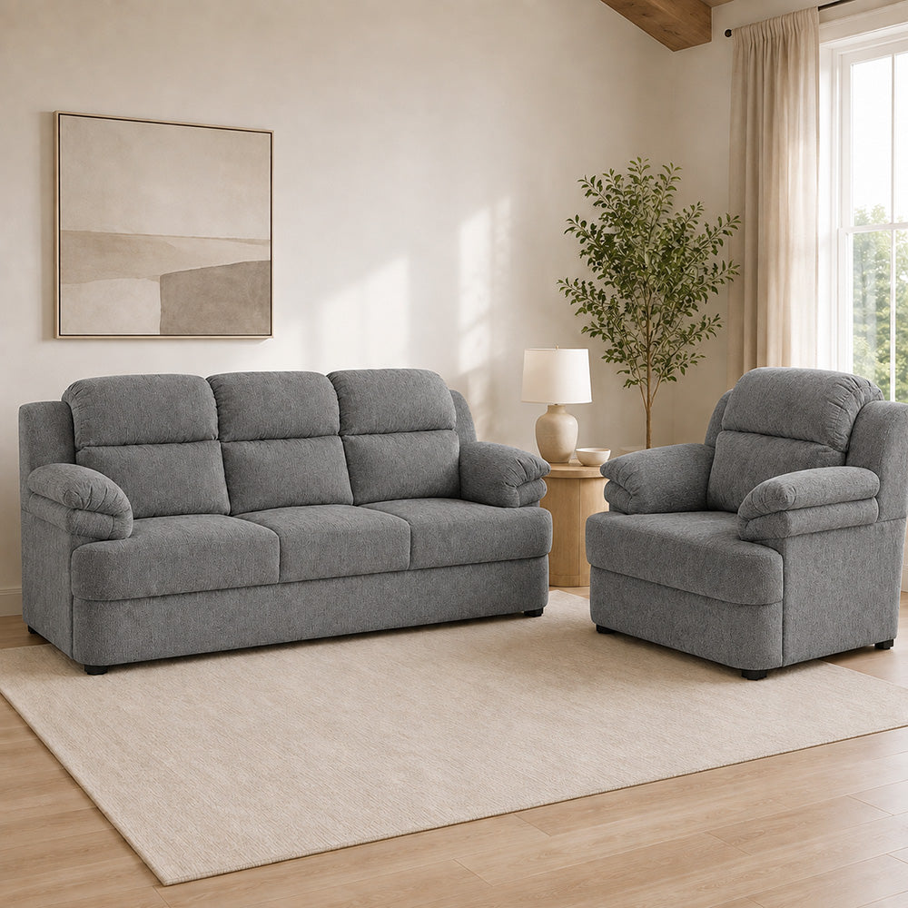 Sala Kendra con Sofá y Sillón