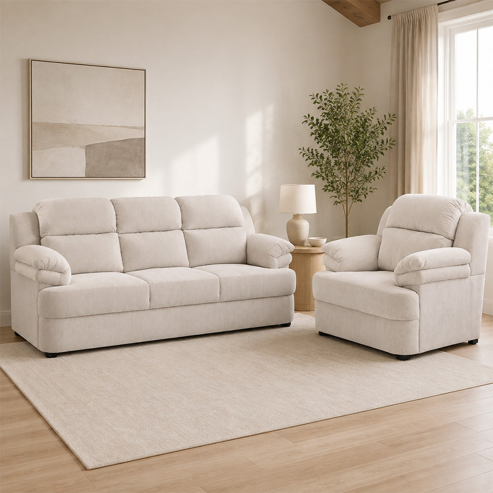 Sala Kendra con Sofá y Sillón