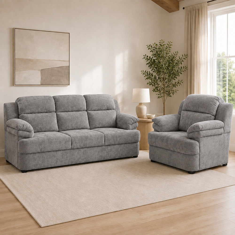 Sala Kendra con Sofá y Sillón