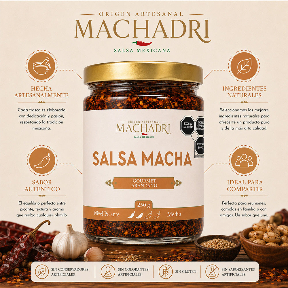 Kit 3 Salsa Machadri
