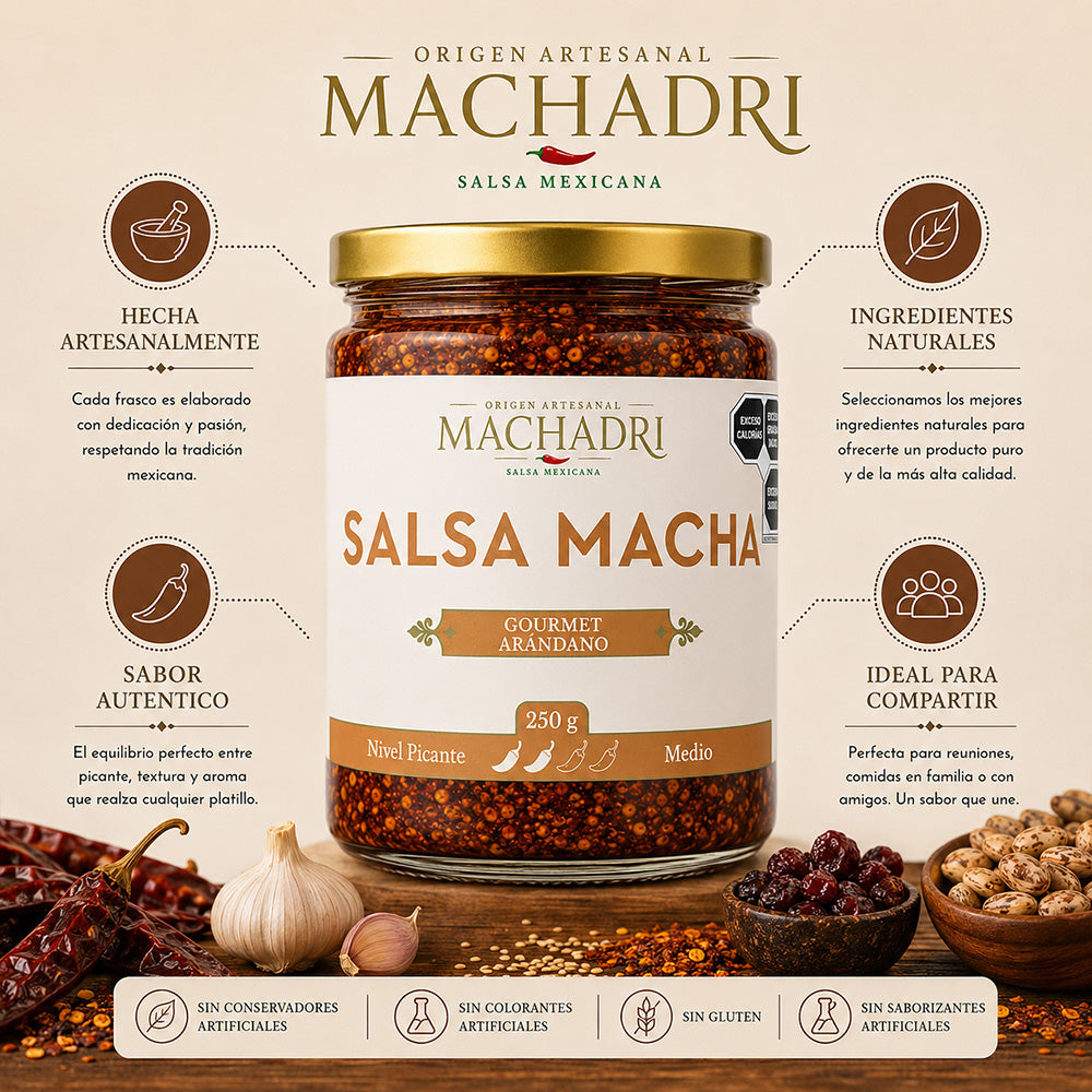 Kit 3 Salsa Machadri