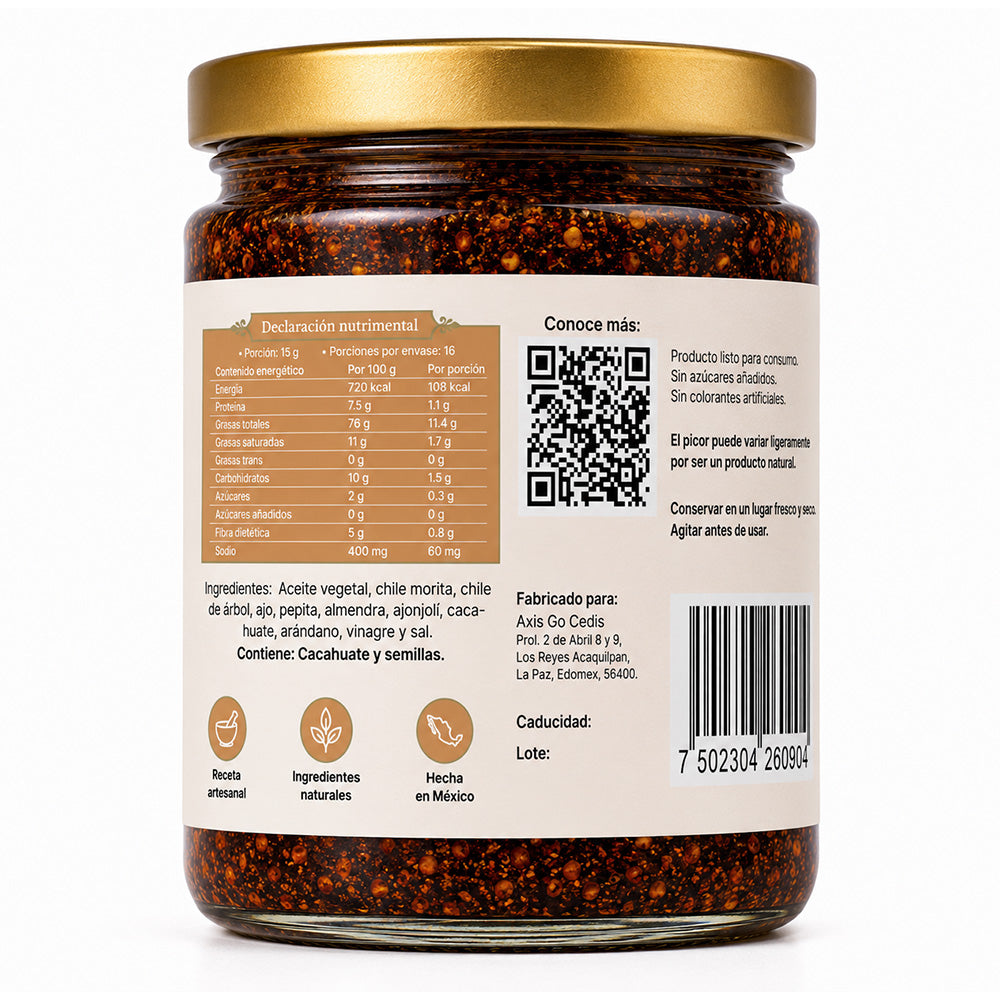 Salsa Machadri Arandano