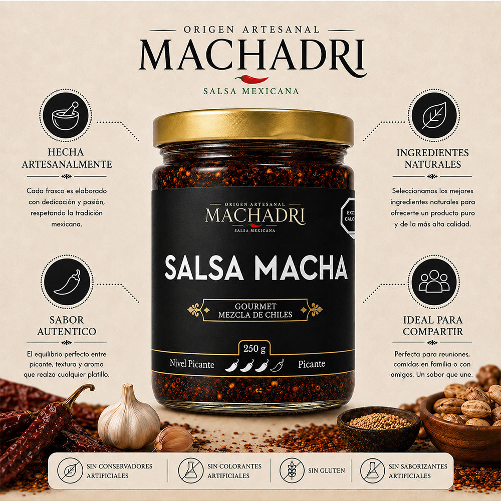Kit 3 Salsa Machadri