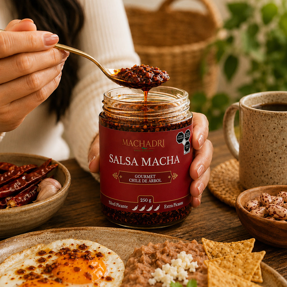 Salsa Machadri Chile de Árbol