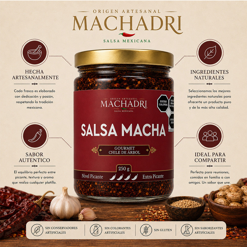 Kit 3 Salsa Machadri
