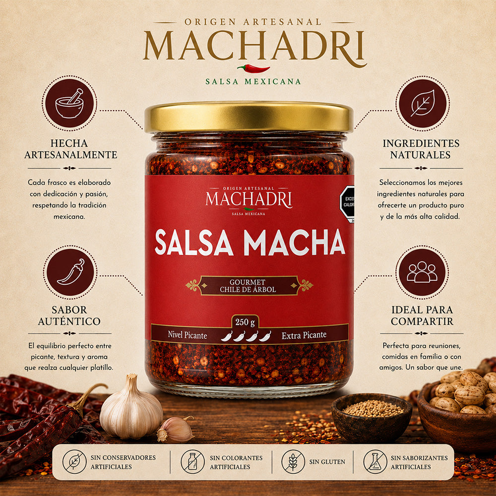 Kit 4 Salsa Machadri