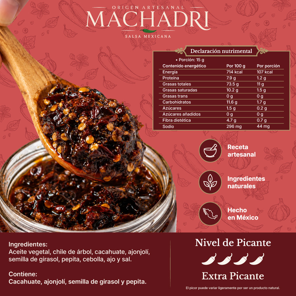 Kit 3 Salsa Machadri