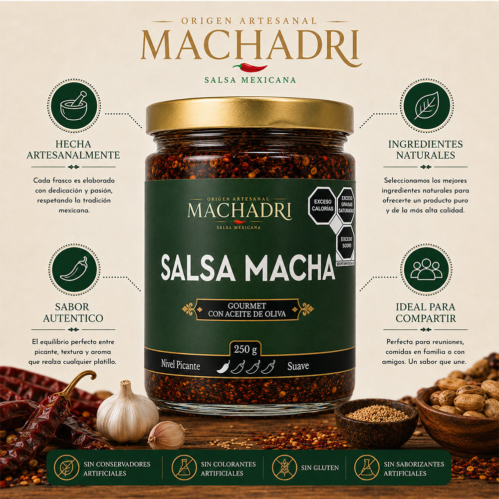 Kit 3 Salsa Machadri