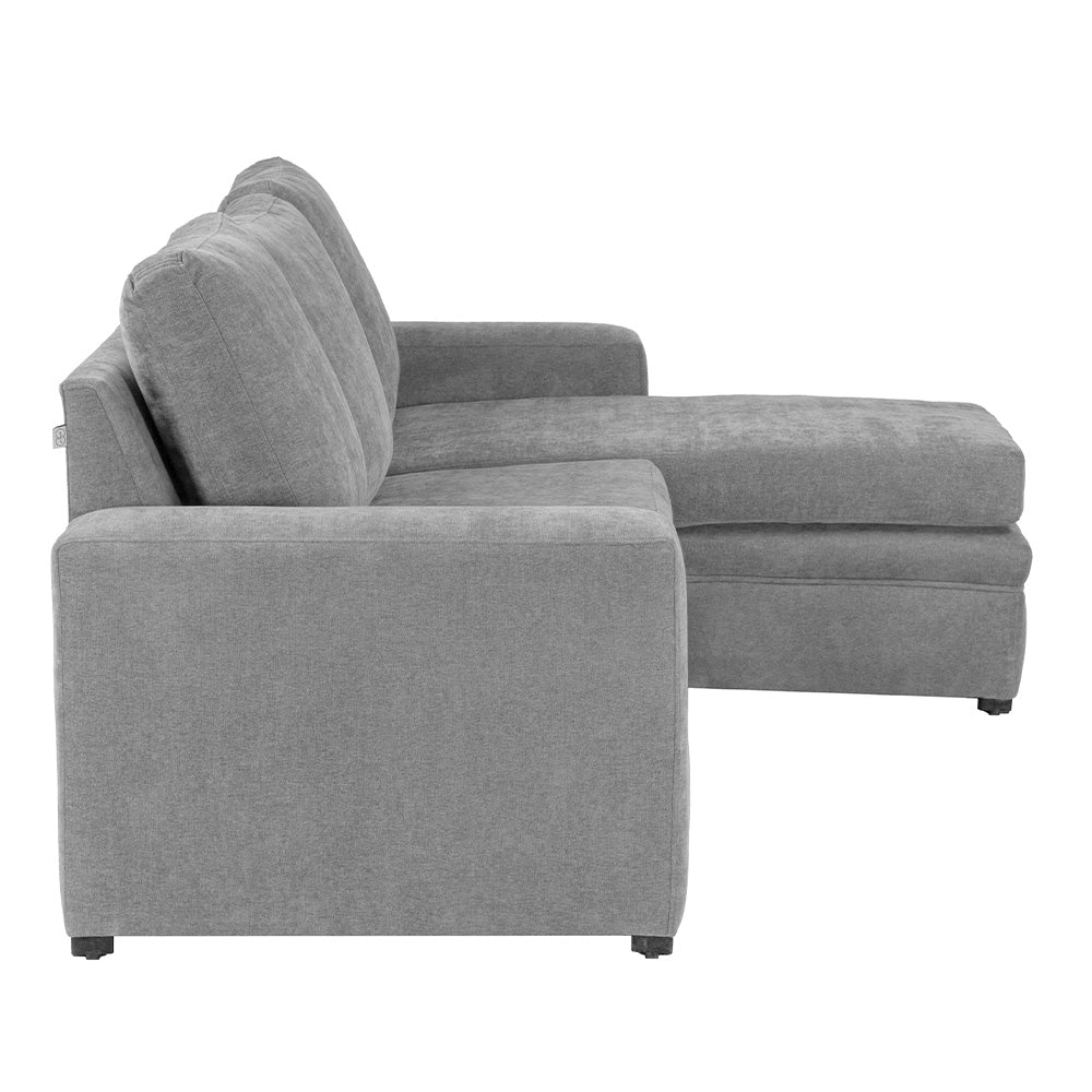 Sofá Chaise con Tabuerete  Canvas