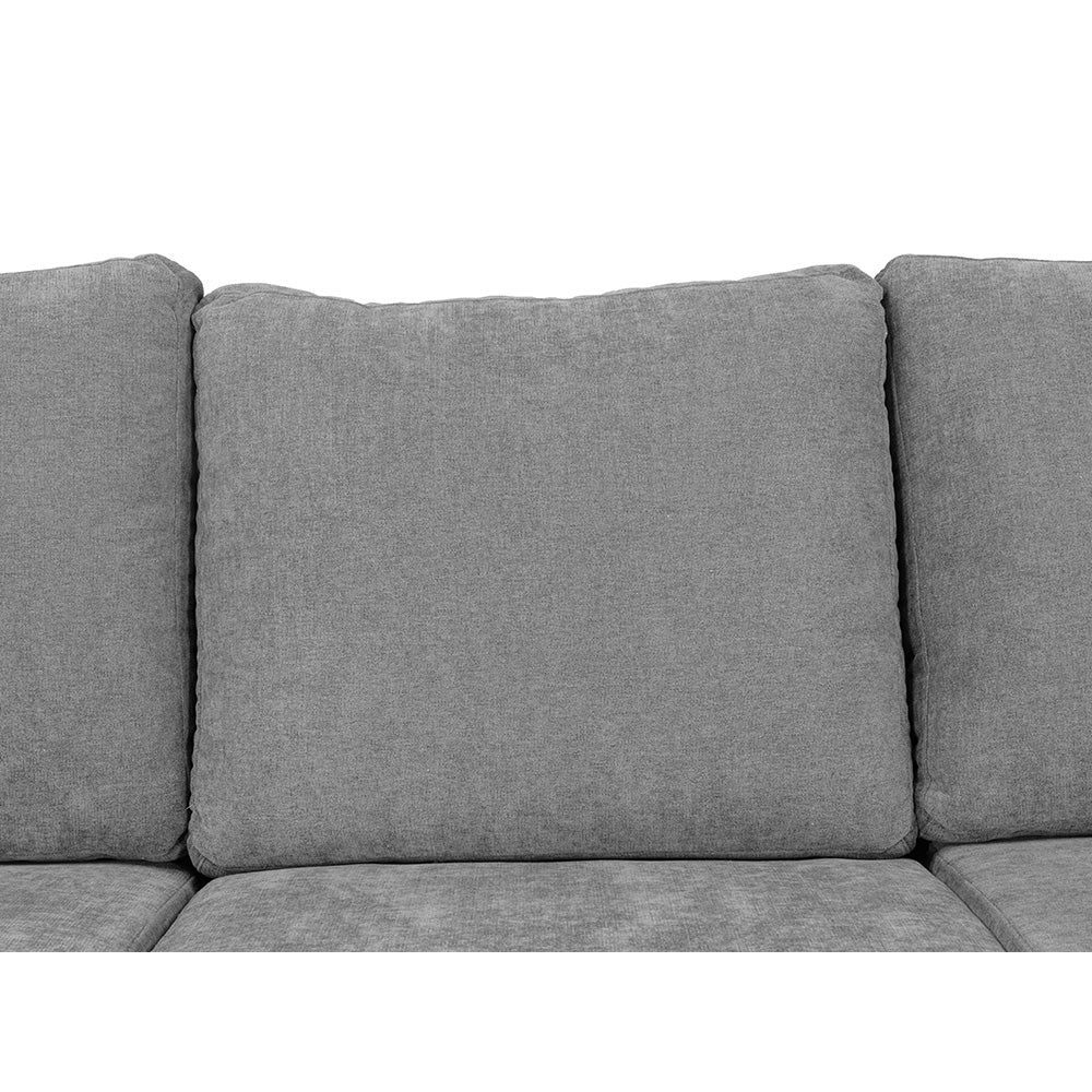 Sofá Chaise con Tabuerete  Canvas