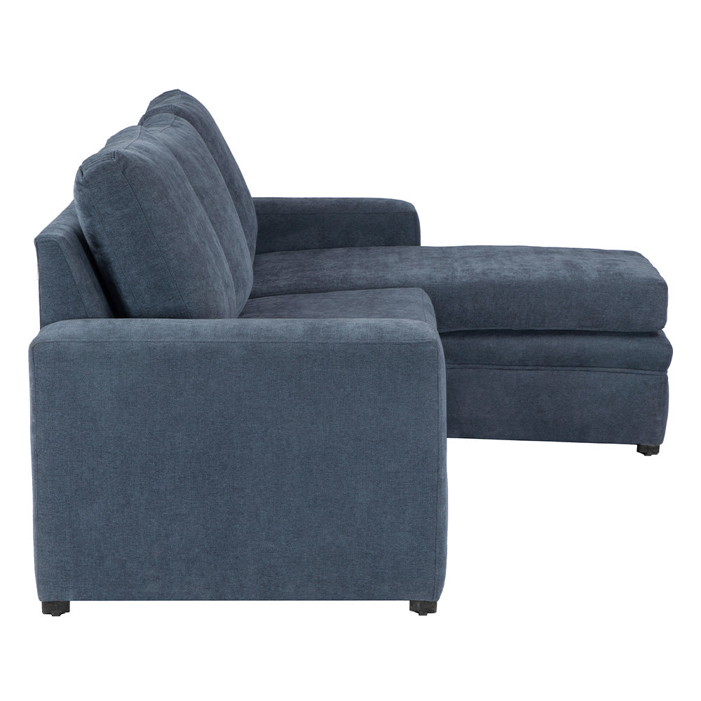 Sofá Chaise con Tabuerete  Canvas