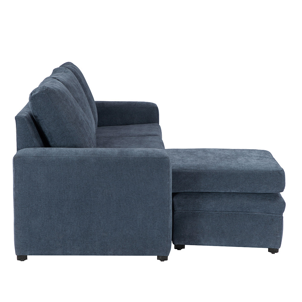 Sofá Chaise con Tabuerete  Canvas