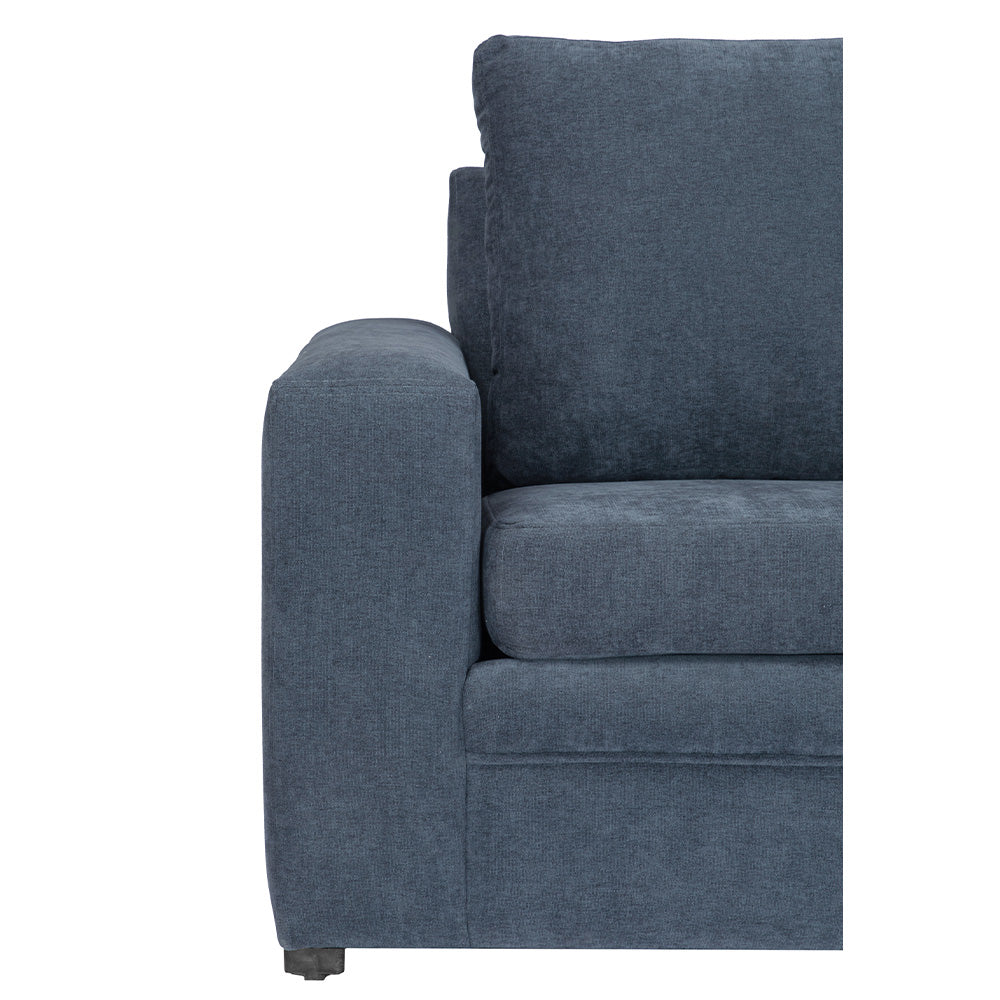 Sofá Chaise con Tabuerete  Canvas