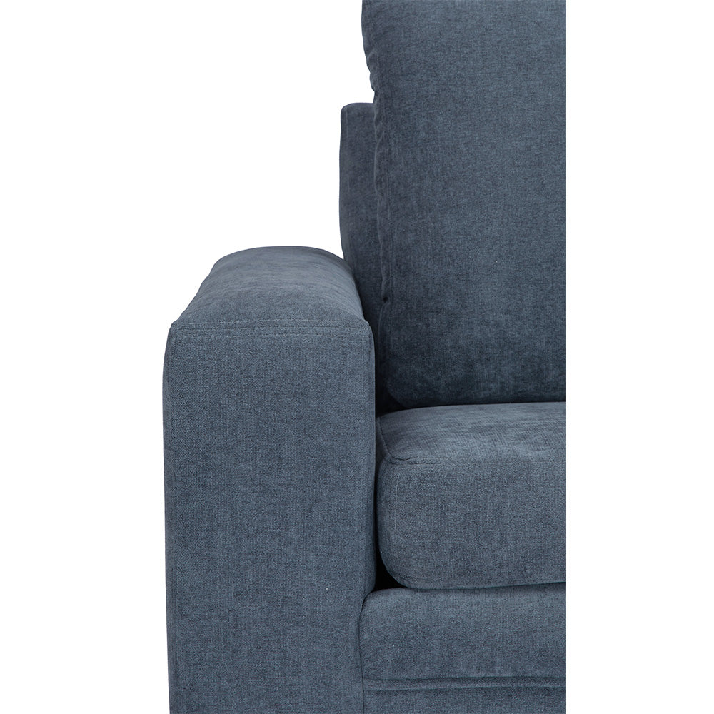 Sofá Chaise con Tabuerete  Canvas