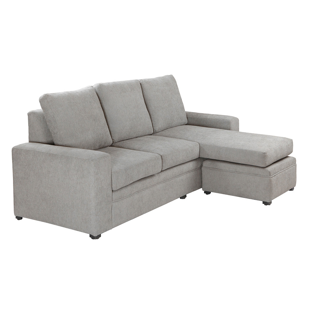 Sofá Chaise con Tabuerete  Canvas