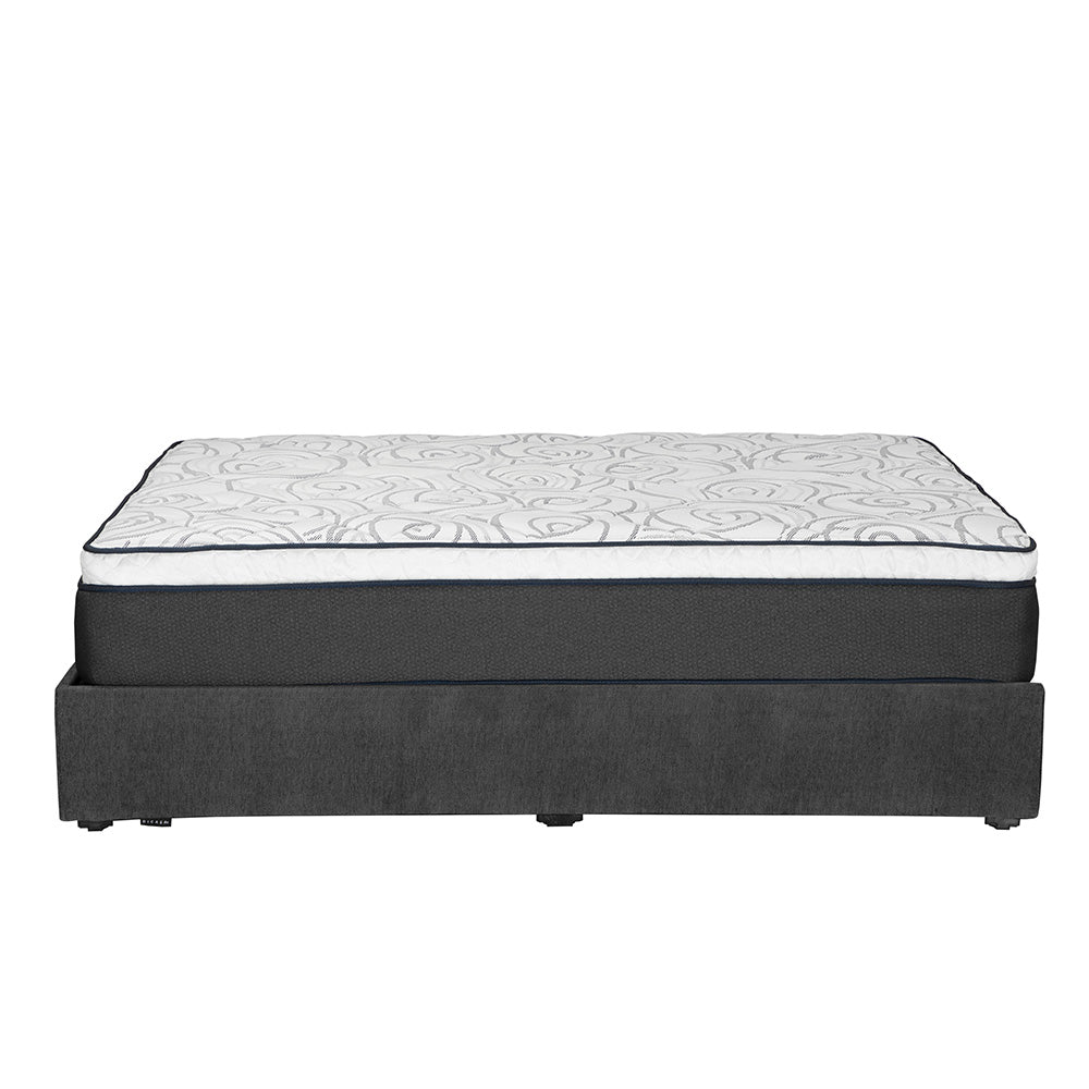 Colchón Restonic Trini con Base Cama y Ropa de Cama